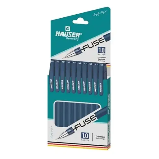 HAUSER FUSE BALL PEN PACK OF 10 N