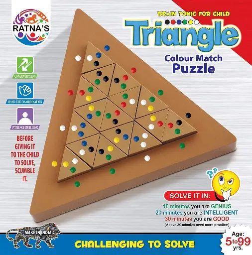 TRIANGLE COLOUR MATCH PUZZLE 
