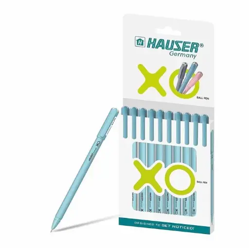 HAUSER XO BLUE BALL PEN PACK OF 10 N