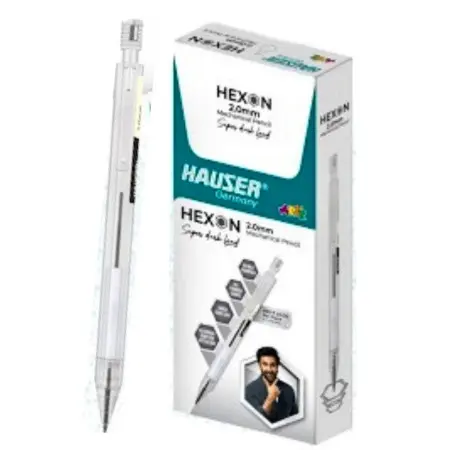 HAUSER HEXON 2.0MM MECHANICAL PENCIL PACK OF 10 N