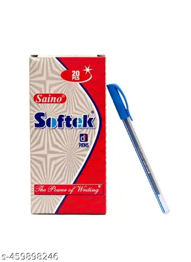 SAINO SOFTEK BLUE BALL PEN