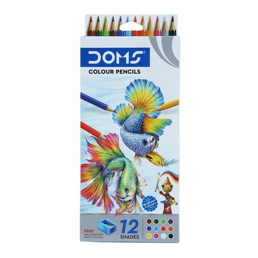 DOMS COLOUR PENCILS 60rs